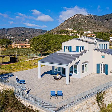B&B Villa Costanza Lacona Bagian luar foto