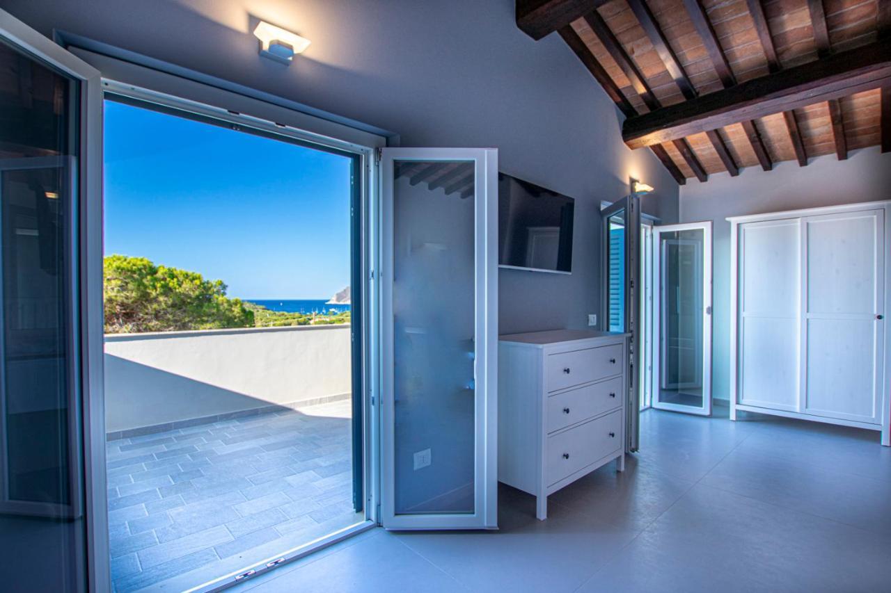 B&B Villa Costanza Lacona Bagian luar foto