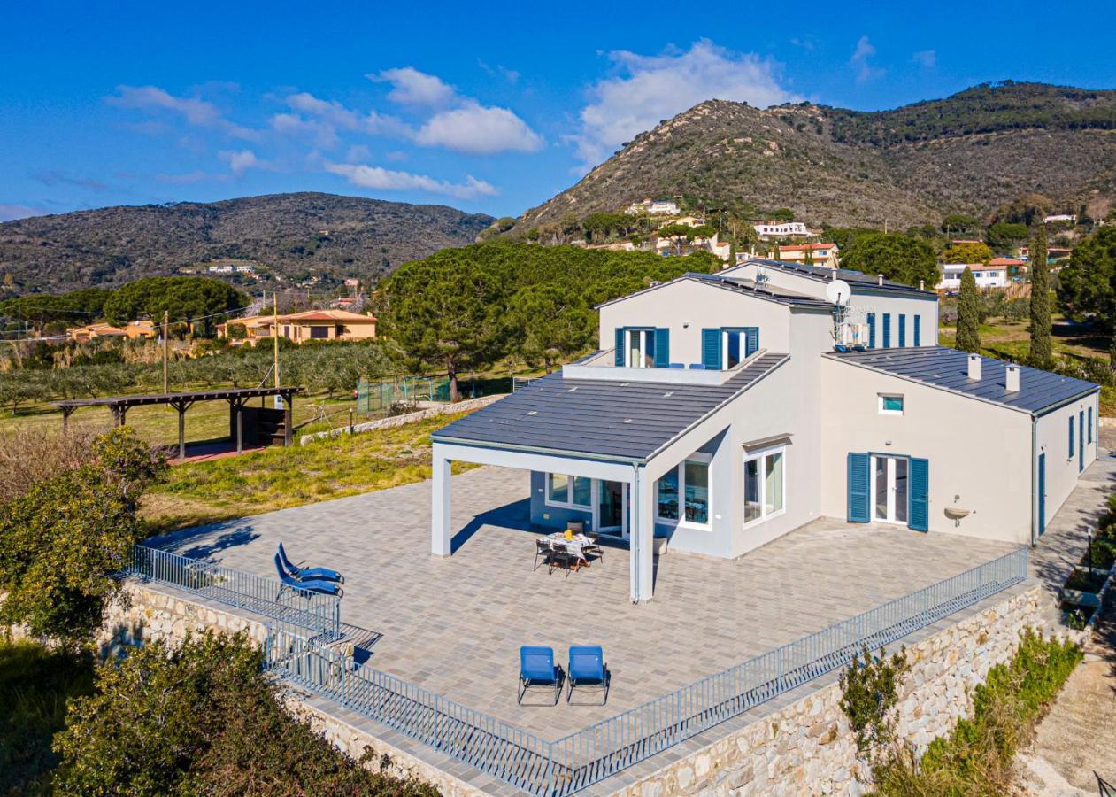 B&B Villa Costanza Lacona Bagian luar foto